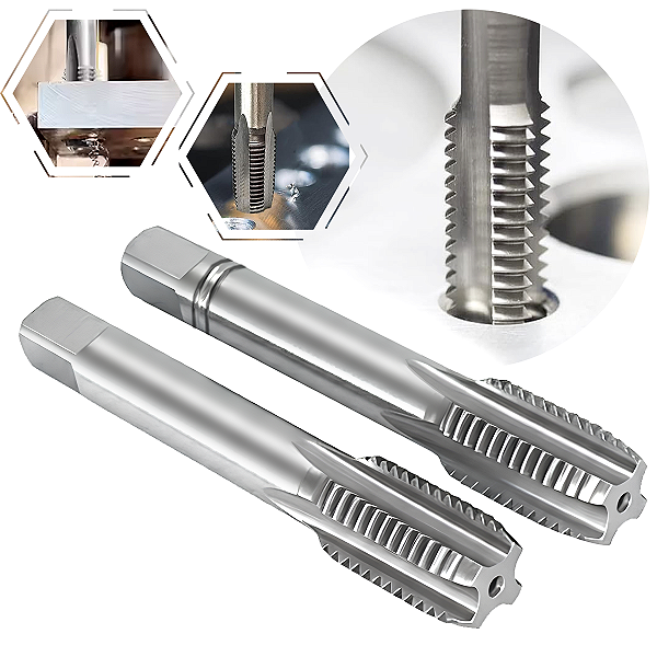 2 Macho Manual Aço Liga Ws Mf12 X 1,5 Din 2181 Dureza 30hrc