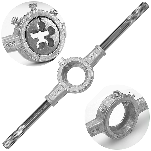 Porta Cossinete Capacidade 1  Polegadas 25mm M3 A M12