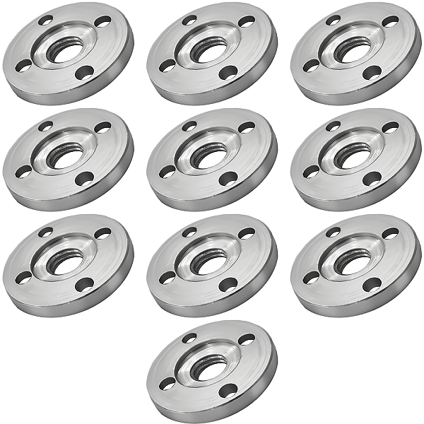 Porca Externa Para Todas Esmerilhadeira Furo M14 10 Peças