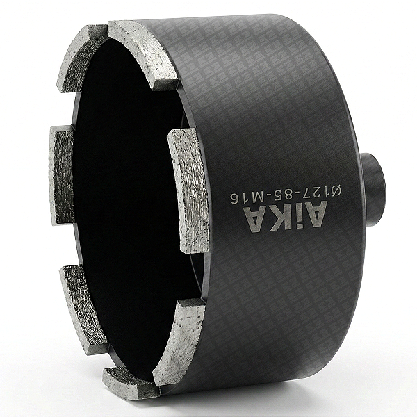 Serra Copo Diamantada 127mm Bloco Concreto Para Caixinha 4x4