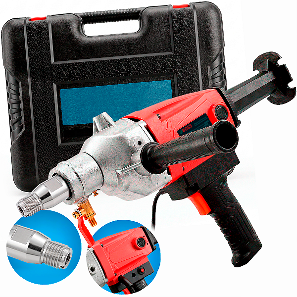 Perfuratriz De Concreto M22 Manual 1500w 110mm Boss 220v