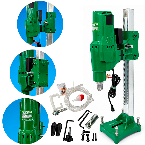 Perfuratriz De Coluna Laje Furo 250mm 4150w 220v Rosca 1.1/4