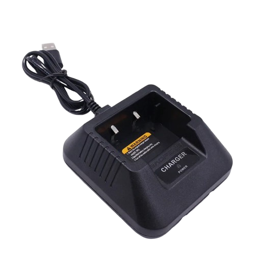 Carregador USB + Base de Mesa + Carregador Baofeng UV-5R