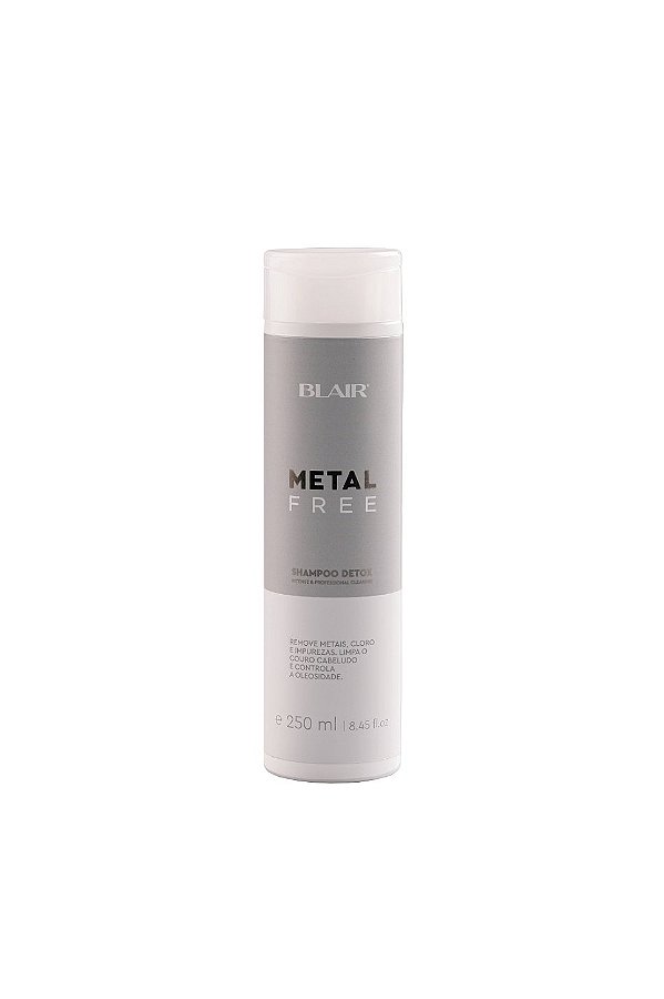 Metal Free Shampoo - anti metal e cloro e impurezas