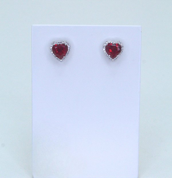 BRINCO CORAÇÃO DIAMOND SCARLET