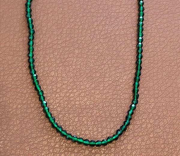 CHOKER ESPINÉLIO VERDE