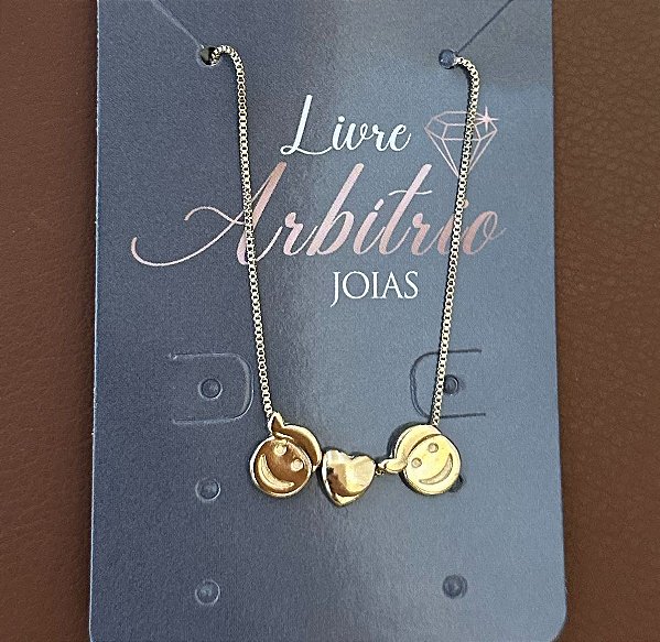 COLAR CARINHA DOIS MENINOS