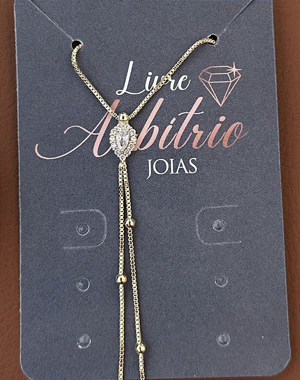 COLAR GRAVATA BOLINHAS GOTA