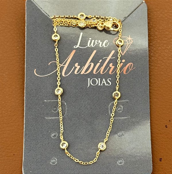 COLAR LONGO GOLD EULALIA 60CM