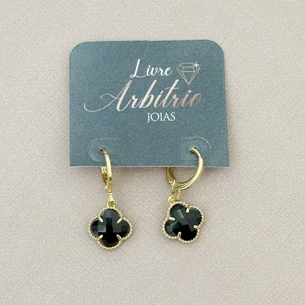 BRINCO TREVO GOLD BLACK VIRGINIA P