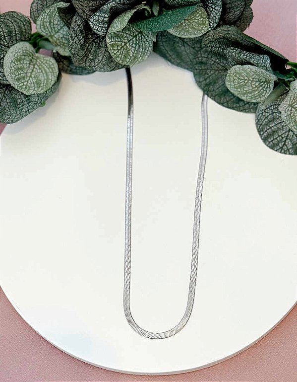 COLAR FITA  DIAMOND - AÇO 316L