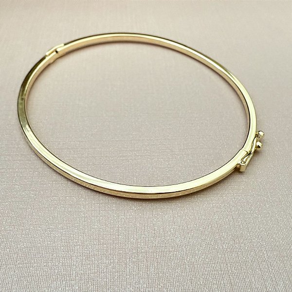 BRACELETE ARO QUADRADO GOLD