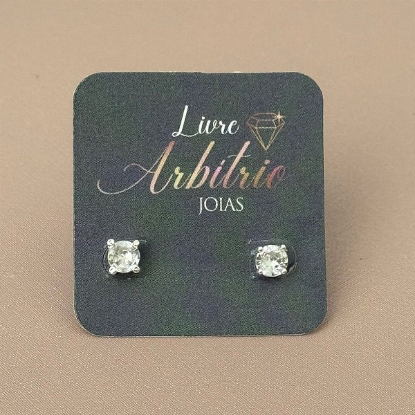 BRINCO PONTO DE LUZ 4 PONTAS 5MM DIAMOND