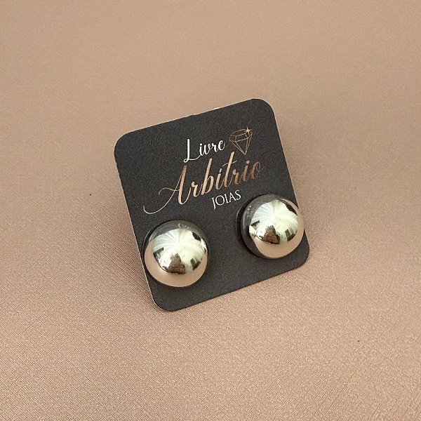 BRINCO MEIA BOLA DIAMOND - G (1,4MM)