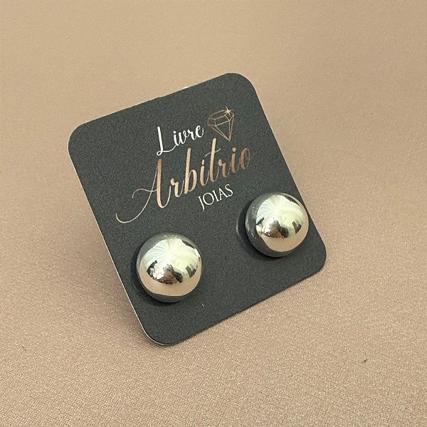 BRINCO MEIA BOLA DIAMOND - M (1,2MM)