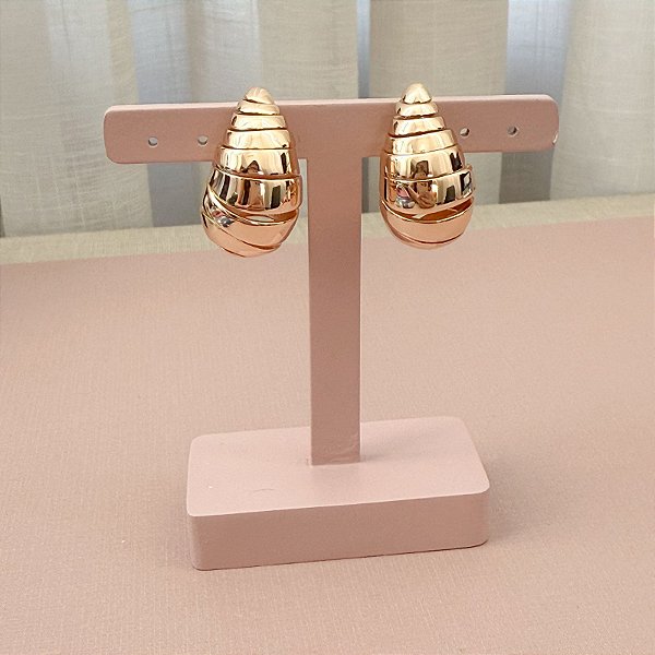 BRINCO GOTA ESPIRAL GOLD - G