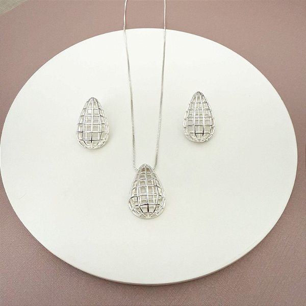 CONJUNTO GOTA GLOBO VAZADA DIAMOND