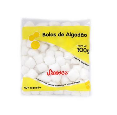 ALGODÃO BOLA 100G SUSSEX