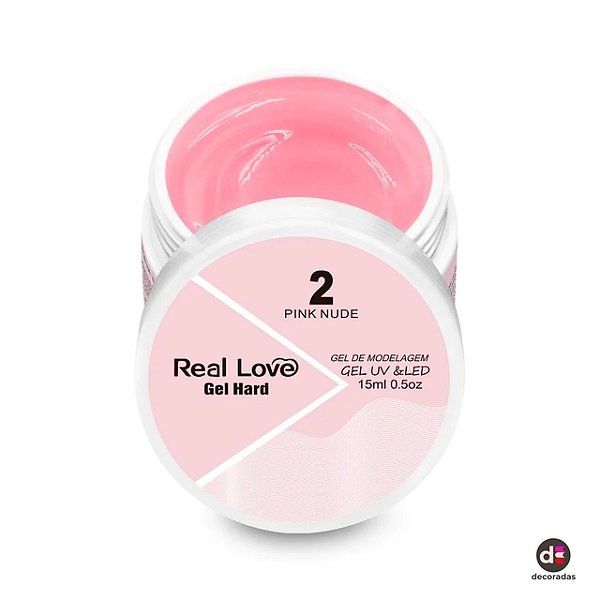 GEL REAL LOVE HARD 2 PINK NUDE
