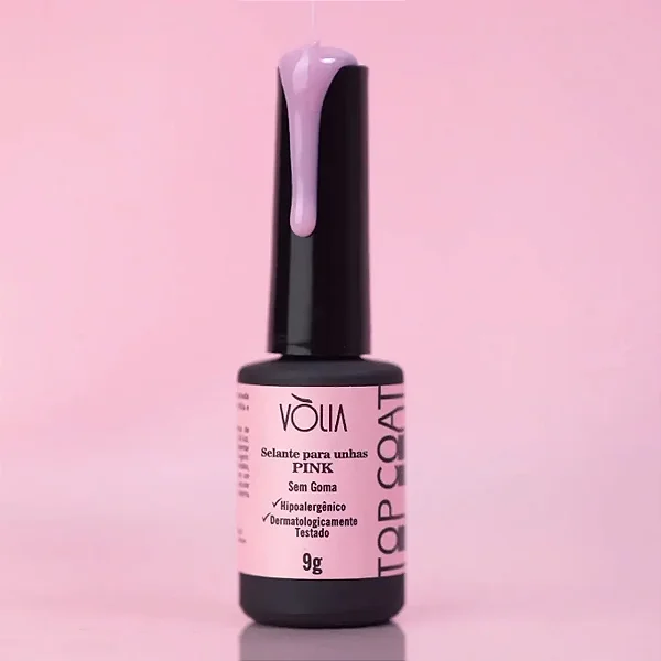 TOP COAT PINK VOLIA