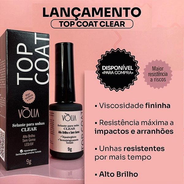 TOP COAT CLEAR VOLIA