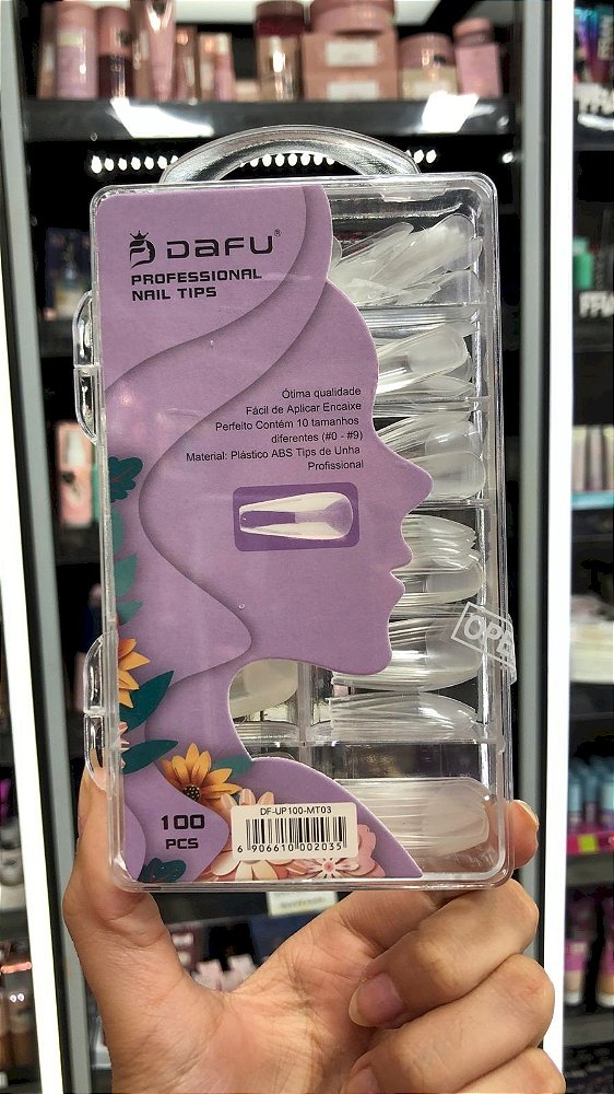 UNHA POSTIÇA 100UND BAILARINA DAFU