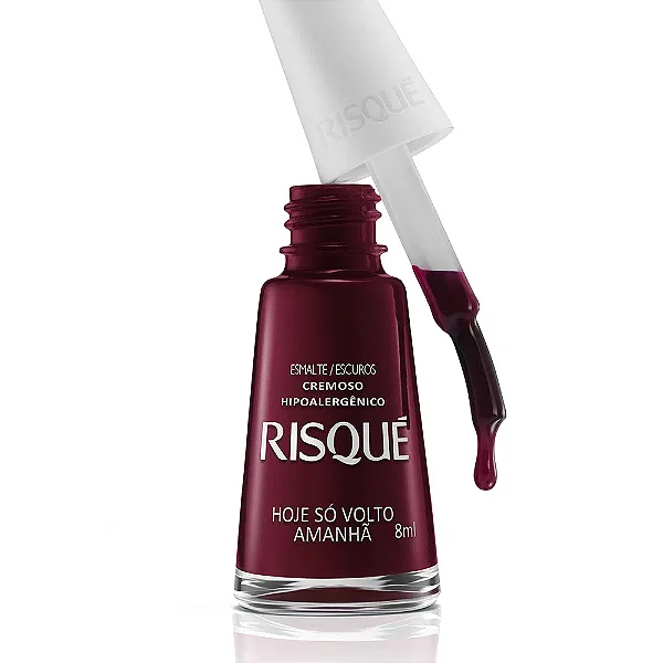 ESMALTE RISQUE HOJE SO VOLTO AMANHA