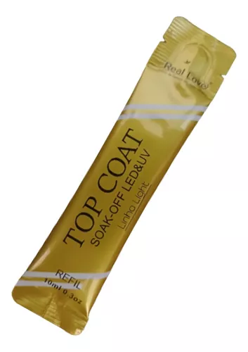 SACHE REFIL TOP COAT REAL LOVE 10ML