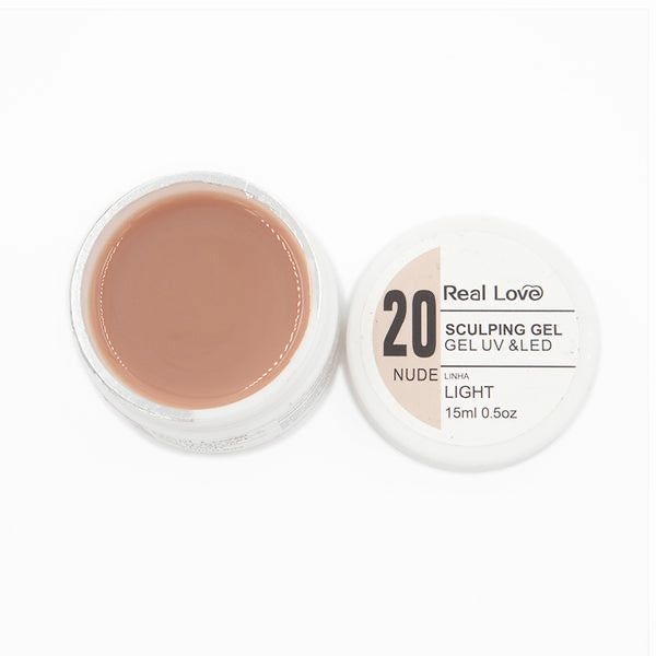 GEL 20 NUDE LIGHT 15G REAL LOVE