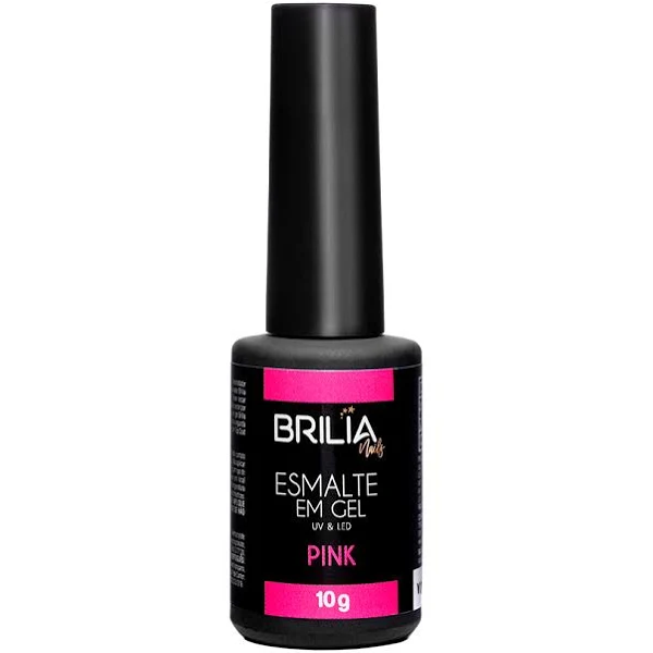 ESMALTE EM GEL PINK BRILIA