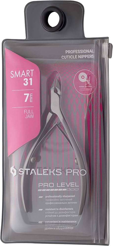ALICATE DE CUTICULA STALEKS PRO NS-31-7 - SÉRIE SMART 31