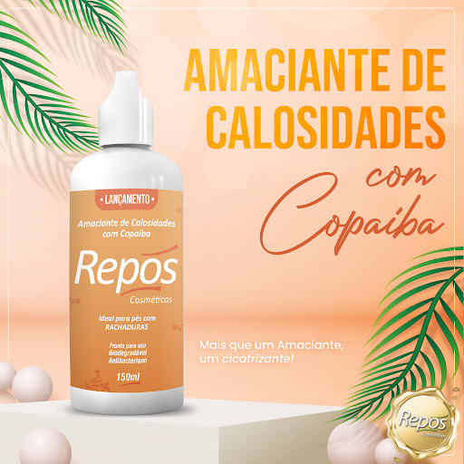 AMOLECEDOR DE CUTÍCULAS COM COPAIBA REPOS LIQUIDO 150ML