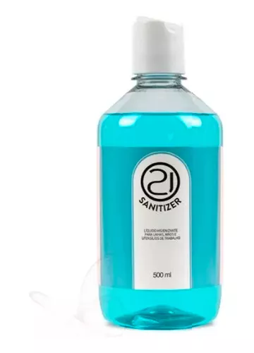 SANITIZADOR 500ML NAILS 21 MENTA
