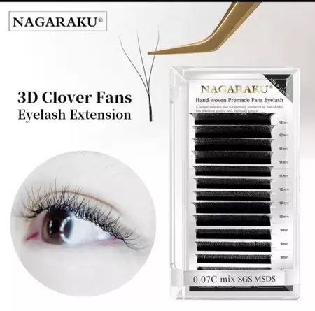 CILIOS NAGARAKU 3D 0.07D FIO DUPLO MIX 8-14