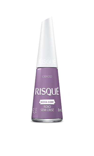 ESMALTE RISQUE ROXO SEM CRISE