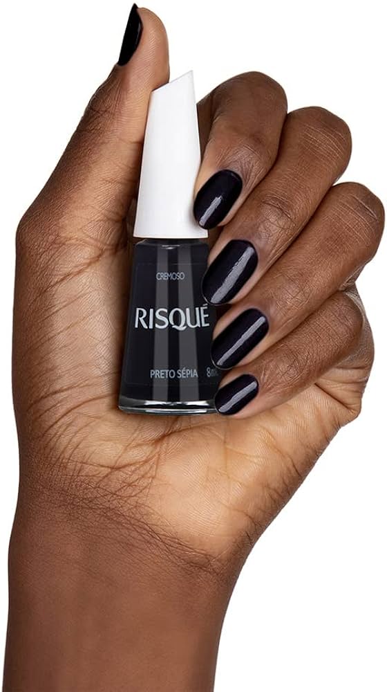 ESMALTE RISQUE PRETO SEPIA
