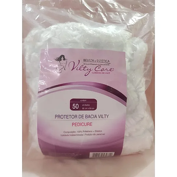 PROTETOR DE BACIA PEDICURE 50UND VILTY CARE