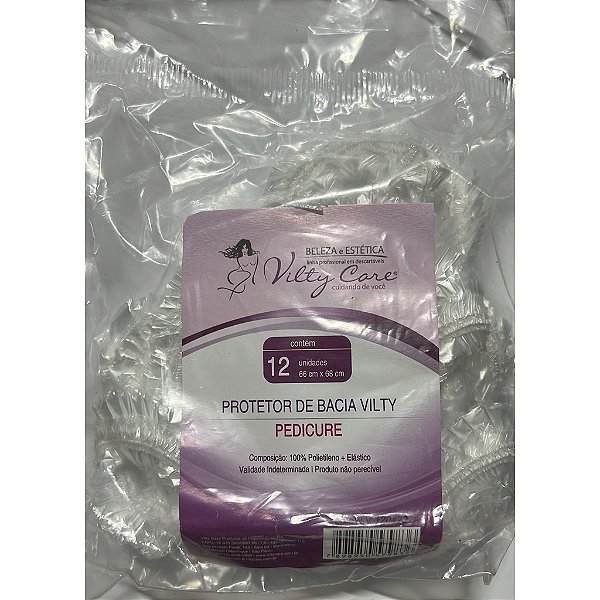 PROTETOR DE BACIA PEDICURE 12UND VILTY CARE