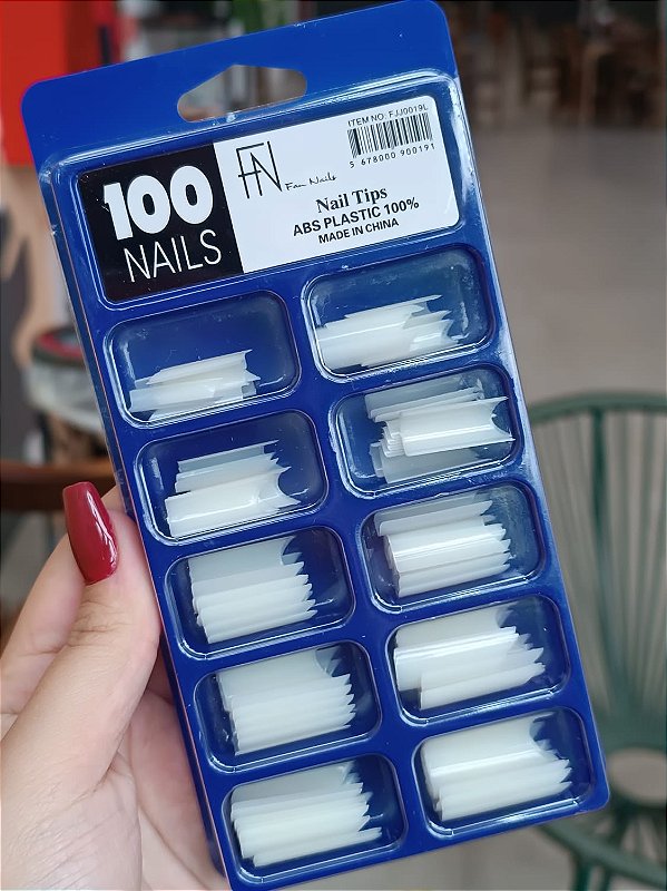 TIP LEITOSA CURVATURA C 100UND FAN NAILS