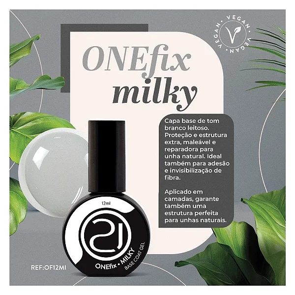 ONE FIX MILK NAILS 21 12ML