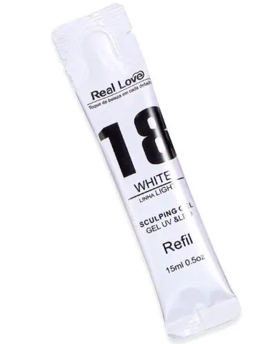 SACHE GEL REAL LOVE 18 WHITE