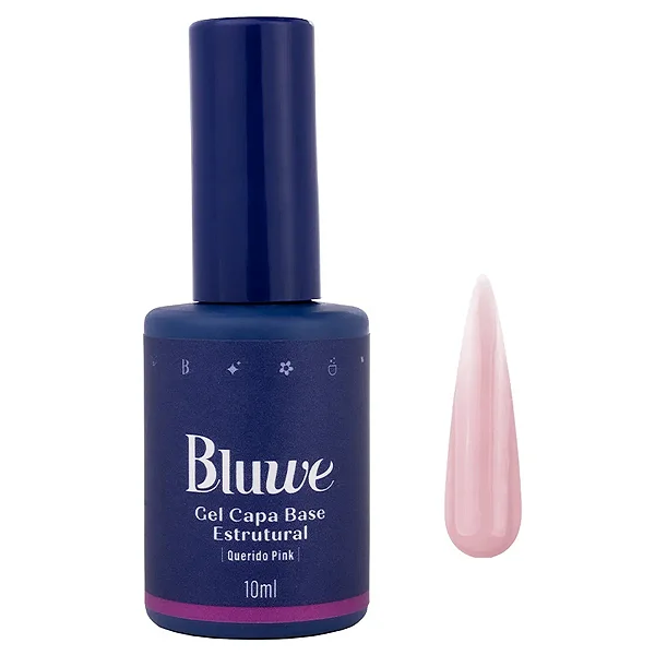 CAPA BASE ESTRUTURAL QUERIDO PINK BLUWE 10ML