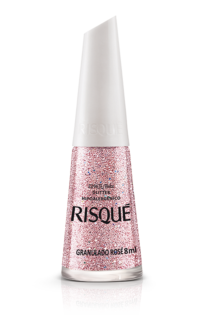 ESMALTE RISQUE GRANULADO ROSE