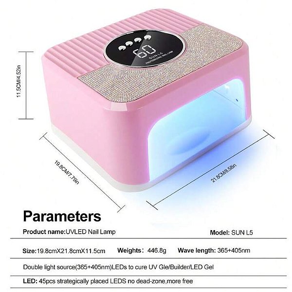 CABINE SUN L5 ROSA