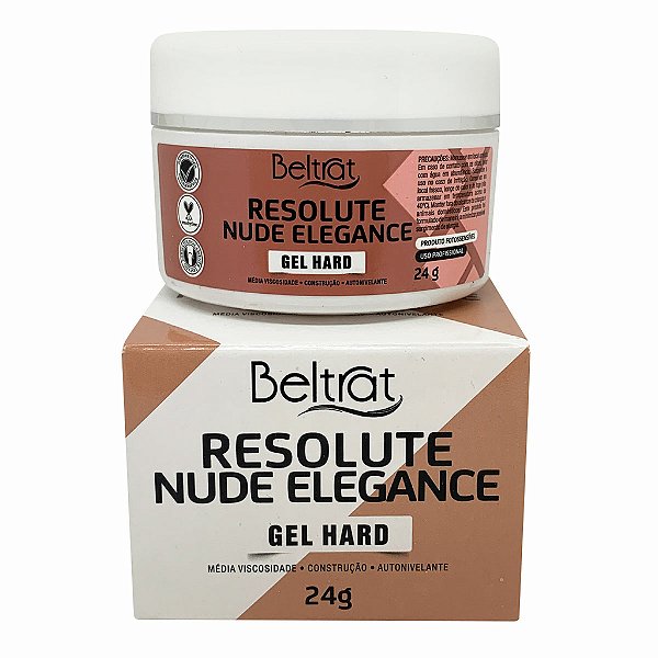GEL RESOLUTE NUDE ELEGANCE BELTRAT 24G