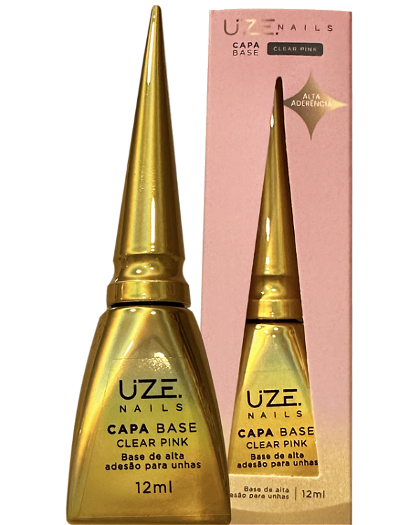 CAPA BASE CLEAR PINK 12ML UZE NAILS