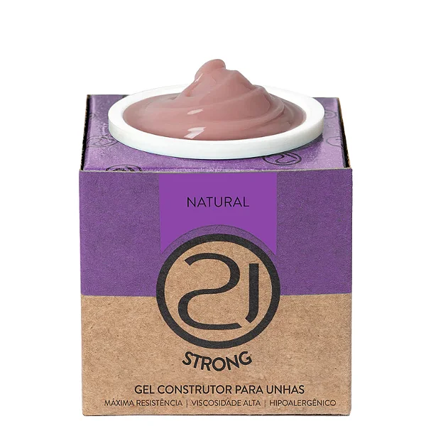 GEL CONSTRUTOR STRONG NATURAL 34G