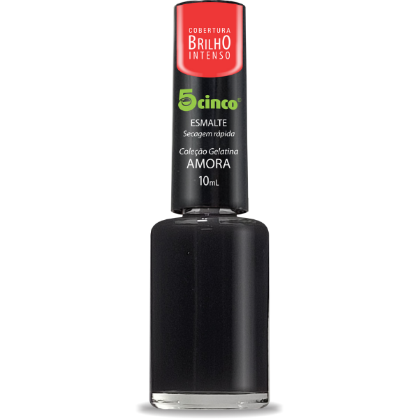 ESMALTE CINCO 10ML BRILHO INTENSO AMORA