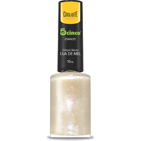 ESMALTE CINCO 10ML CINTILANTE NEON LUA DE MEL