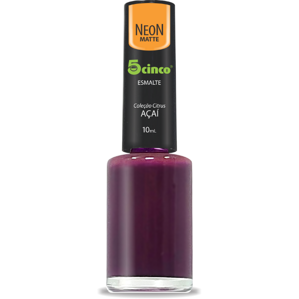 ESMALTE CINCO 10ML FOSCO ACAI